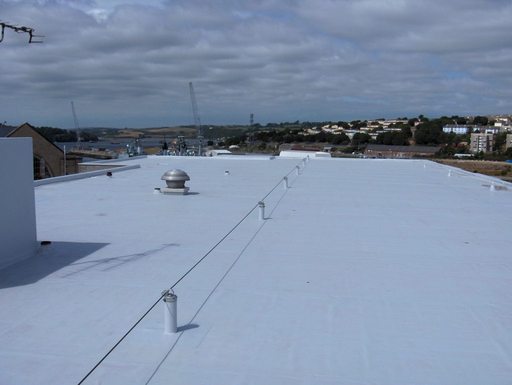 Spectraplan single ply roofing membrane